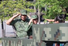 Diego Enrique, XXV Zona Militar, Soldado por un Día, discapacidad, uniforme militar, feliz, emocionado, ceremonia, CRIT, honores a la bandera, Secretaría de la Defensa Nacional