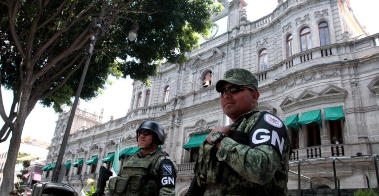 Guardia Nacional, detenidos, Atlixco, foco rojo, Santa Cruz Reforma, ataque