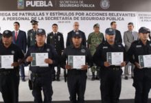 gobernador interino, Policía Estatal, Manuel Alonso García, patrullas , estímulos, medalla, Academia Estatal de las Fuerzas de Seguridad,