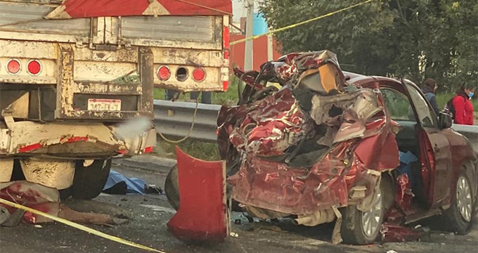 accidente, colisión, San Antonio Abad, autopista, Puebla-Orizaba, Policía Federal, SUMA, Capufe, cadáveres, muertos