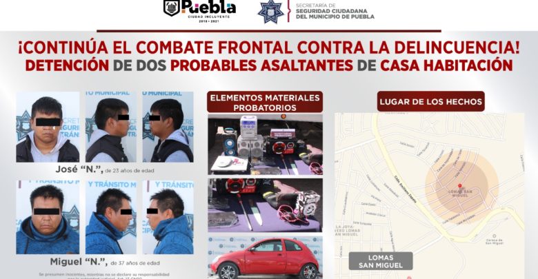 Policía Municipal, albañilería, DERI, calle Anáhuac, bocinas portátiles, un equipo de audio, un reproductor DVD, Ministerio Público
