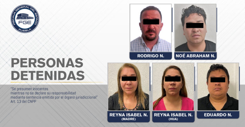 secuestro exprés, Puebla, ex líder petrolero, Esposa, hija, FGE, FISDAI, AEI, Cereso, droga cristal, Lomas de Angelópolis