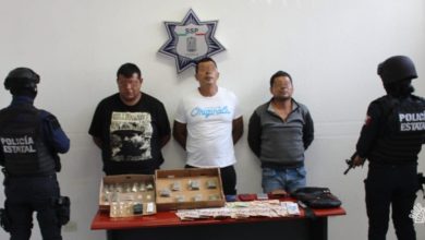 detenidos, droga, marihuana, cocaína, cristal, El negro, El Diablo, 46 Poniente, extorsión, Código Rojo, Puebla, Noticias
