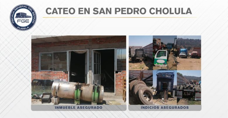 vehiculos, reporte de robo, inmueble, cateo, recuperación, Código Rojo, Nota Roja, Puebla, noticias