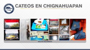 cateo, aseguramiento, FGE, droga, Código Rojo, Nota Roja, Puebla, noticias