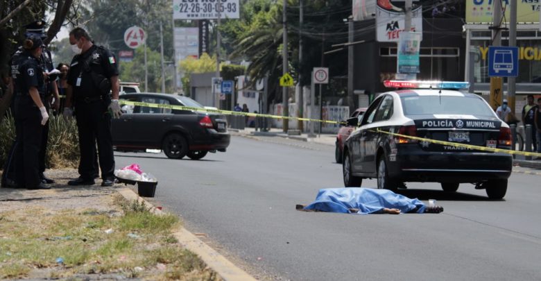Mujer, atropellada, San Pedro Cholula, Plaza San Diego, conductor, Vialidad Estatal, paramédicos
