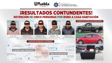 asalto, robo, casa habitación, cantidad millonaria, dinero, electrodomésticos, Código Rojo, Nota Roja, Puebla, Noticias