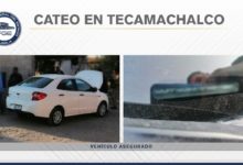 Tecamachalco, recuperación, vehículo, reporte de robo, amagar, armas de fuego, cateo, FGE, Código Rojo, Nota Roja, Puebla, Noticias