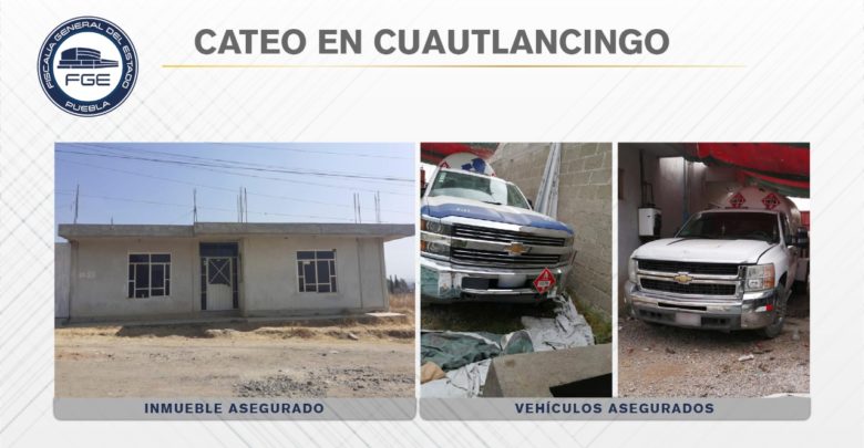FGE, Cuautlancingo, pipas de gas, conductor, autorización judicial, Fiscalía de Investigación Metropolitana, taxi