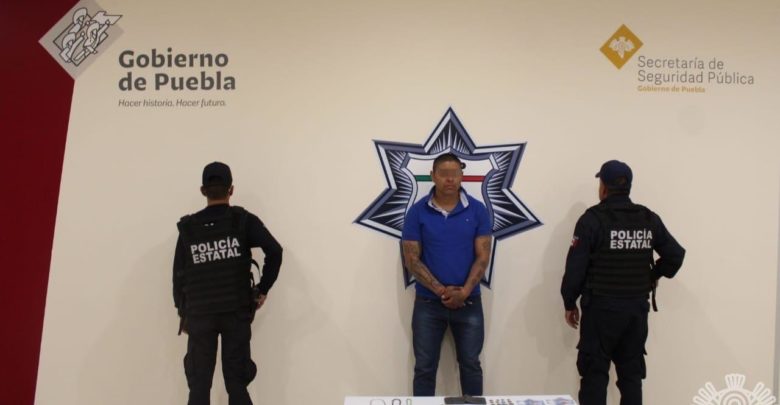 El Cachibombo, detenido, narcomenudeo, La Cuchilla, Código Rojo, Nota Roja, Puebla, noticias