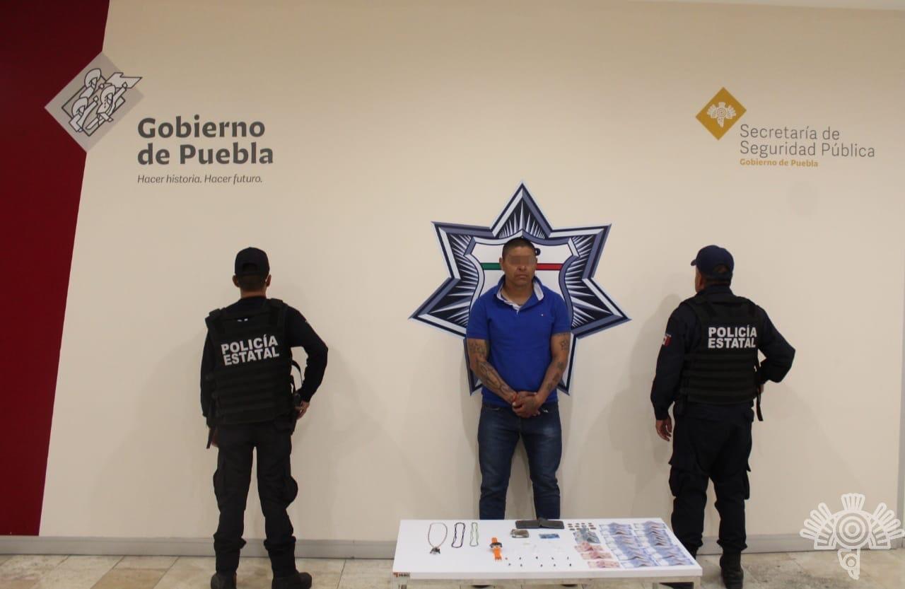 El Cachibombo, detenido, narcomenudeo, La Cuchilla, Código Rojo, Nota Roja, Puebla, noticias