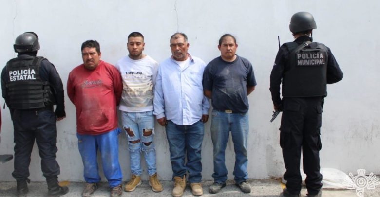 El Loco Tellez, detenidos, banda delictiva, miembros, San Martín Texmelucan, droga, robo de hidrocarburo, secuestro, homicidio, Código Rojo, Nota Roja, Puebla, noticias