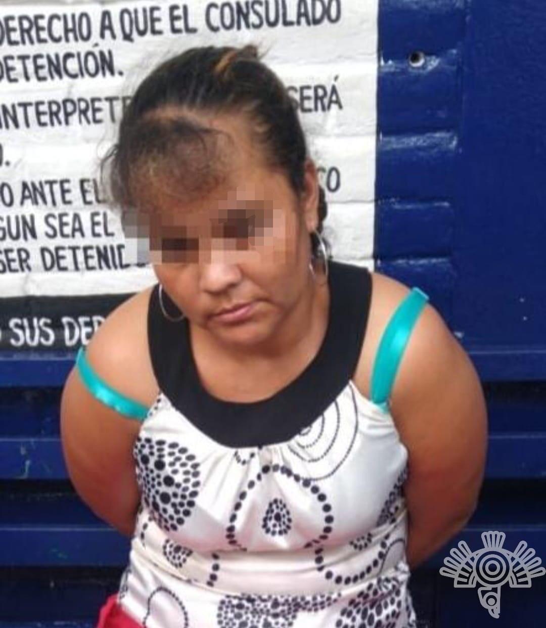 El Flamas, detenida, posesión, drogas marihuana, cocaína, Código Rojo, Nota Roja, Puebla, Noticias
