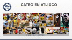 Atlixco, casa, cateo, FGE, El Crazy, homicida, región, granada, armas, drogas, Código Rojo, Nota Roja, Puebla, Noticias