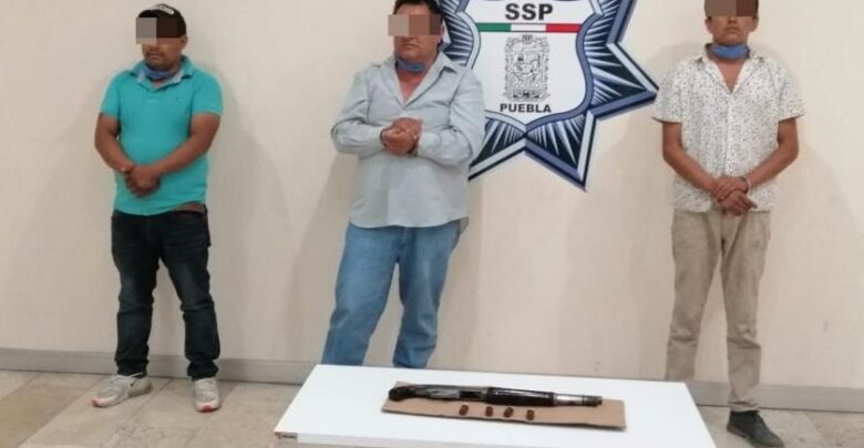 Los Colorados, detenidos, Amozoc, escopeta, cocaína, Código Rojo, Nota Roja, Puebla, Noticias
