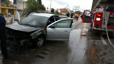 vehículo, autopista México-Puebla, San Jerónimo Caleras, daños materiales, Código Rojo, Nota Roja, Puebla, Noticias