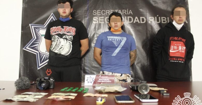 Huexotilta, detenidos, narcomenudistas, YouTube, Código Rojo