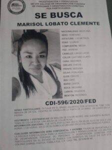 Marisol Lobato, desaparecida, feminicidio, familia, Código Rojo