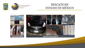 Estado de México, secuestro, rescate, hombre, FGE, Puebla, casa de seguridad, detenidos, Código Rojo, Nota Roja