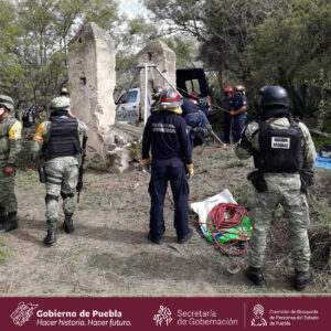 restos humanos, Quecholac, víctimas, FGE, GN, Ejército Mexicano,