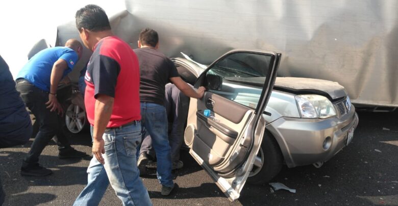 autopista México-Puebla, accidente, muerto, lesionados, capufe, código rojo