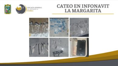 Infonavit La Margarita, FGE, estupefacientes, cateo, marihuana, cocaína, cristal, FISDAI