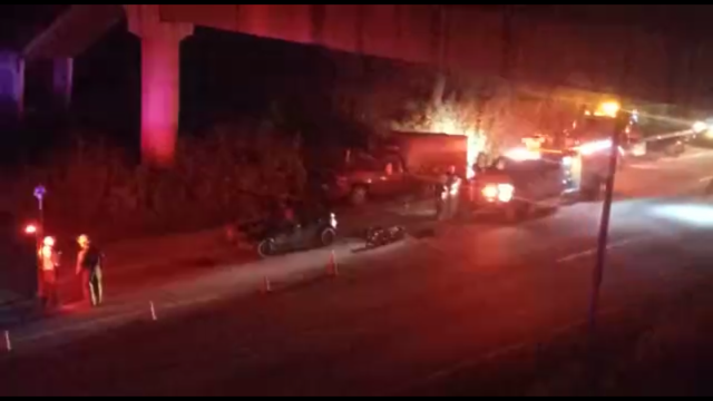Autopista, México – Puebla, choque, muerto, prensado, Chevrolet Chevy, una motocicleta, una camioneta de carga, Capufe, FGE