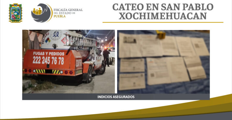 san pablo xochimehuacan, fge, inmueble, pipa, asegurada, documentación, protección civil, código rojo
