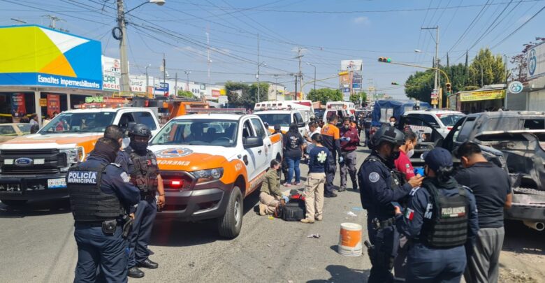 accidente, pirotecnia, balcones, códigorojo