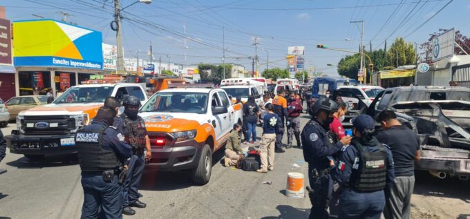 accidente, pirotecnia, balcones, códigorojo