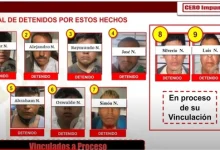 Daniel Picazo, linchamiento, nueve, detenidos