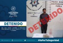 San Pedro Cholula, detenido, narcomenudista, Ministerio Público