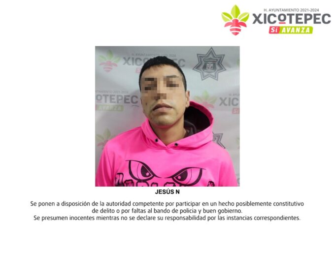 Xicotepec, detenido, hombre, allanamiento de morada