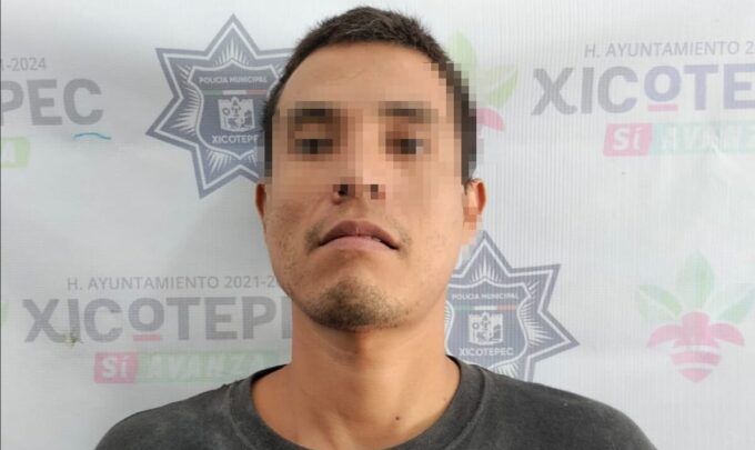 Xicotepec, detenido, ladrón