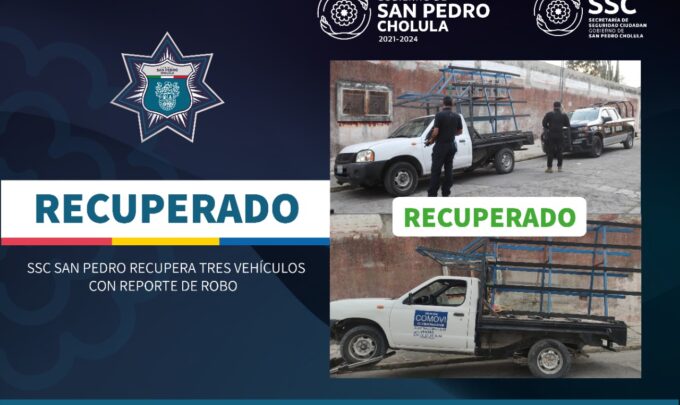 Santiago Momoxpan, robo, camioneta, San Pedro Cholula