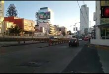 distribuidor vial, Juárez-Serdán, Policía Municipal, patrulla