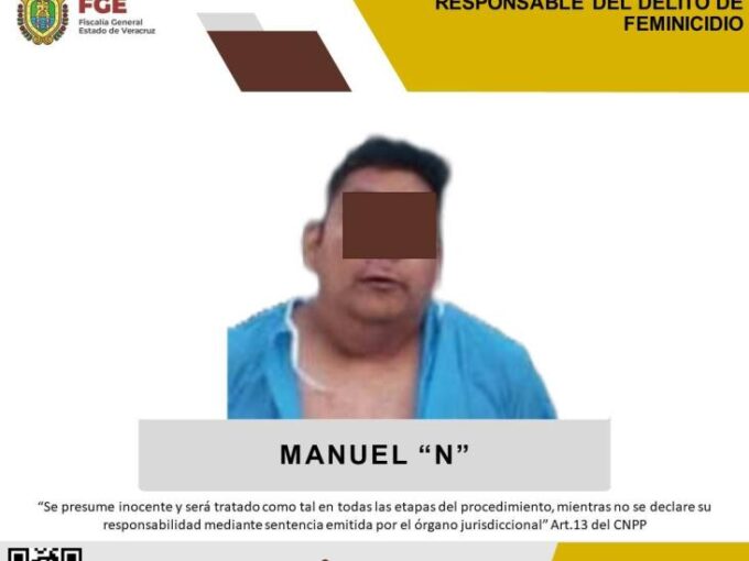 detenido, Puebla, Veracruz, feminicidio