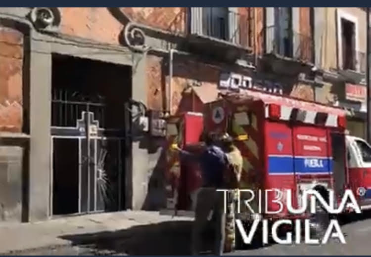 Centro Histórico, Fuga de gas , Protección Civil, bomberos,