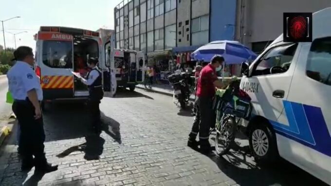 Flecha Azul, atropellamiento, heridas, Centro Histórico