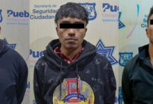 Los Huescas, detenidos, robo de vehículo, arma de fuego