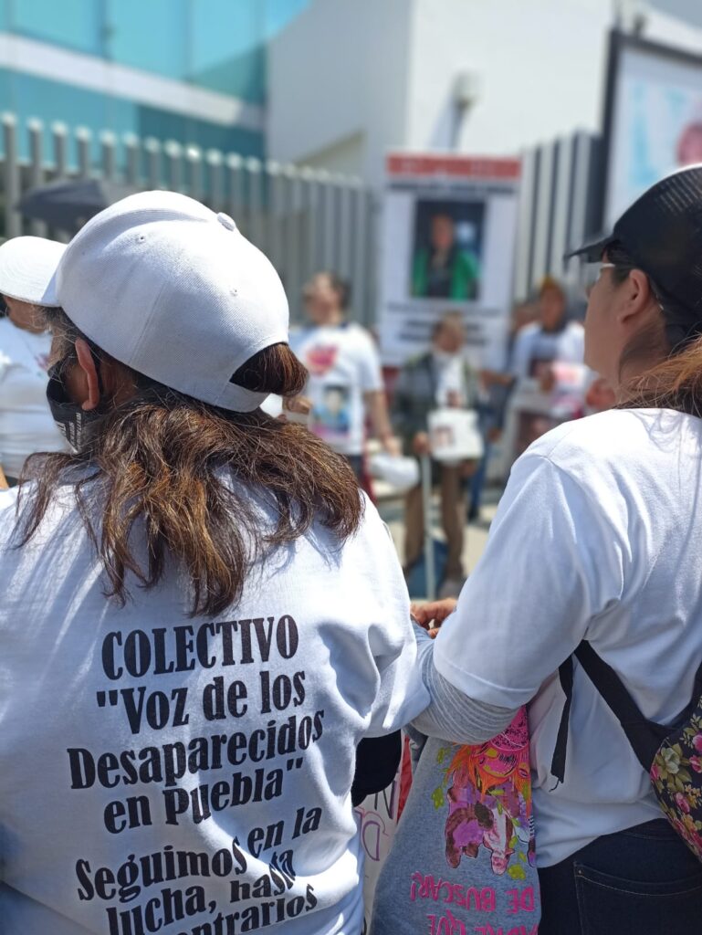 Voz de Los Desaparecidos, madres buscadoras, manifestación, FGE