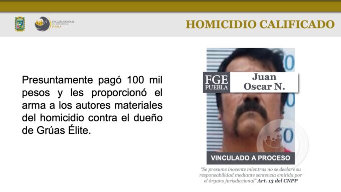 FGE, homicidio, Grúas Oscarín, Grúas Élite