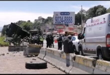 Volcadura, Ejército Mexicano, lesionado