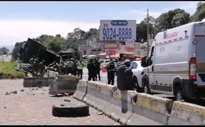 Volcadura, Ejército Mexicano, lesionado