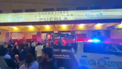asalto, Arena Puebla, robo, Policía Estatal