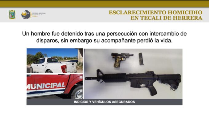 Tecali de Herrera, detenidos, Policía Municipal, arma de fuego