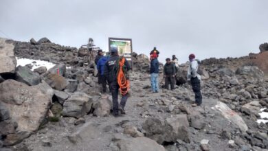 muerte, alpinistas, cuatro, Pico de Orizaba
