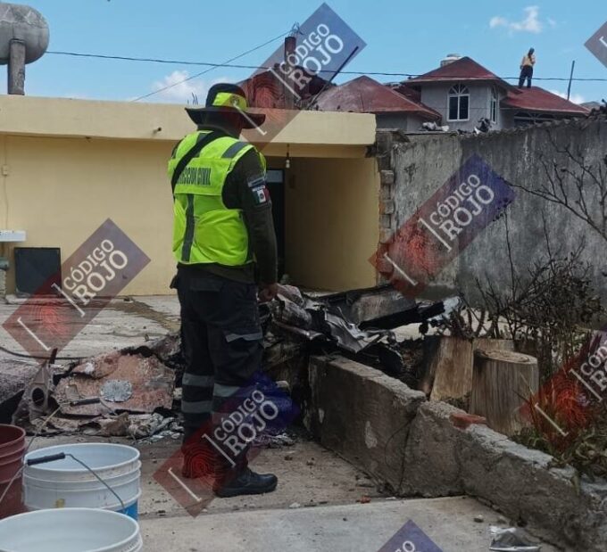 Felipe Ángeles, caída, aeronave, paramédicos del SUMA