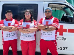 Cruz Roja, mujer, labor de parto, Texmelucan