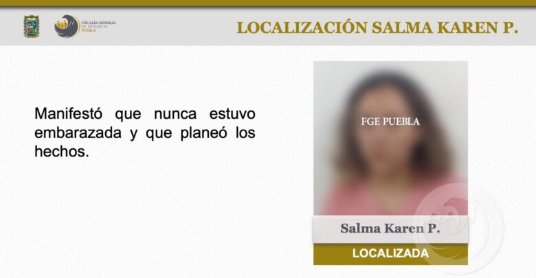 Salma Karen Pedroza Polito, Estado de México, secuestro, fingido